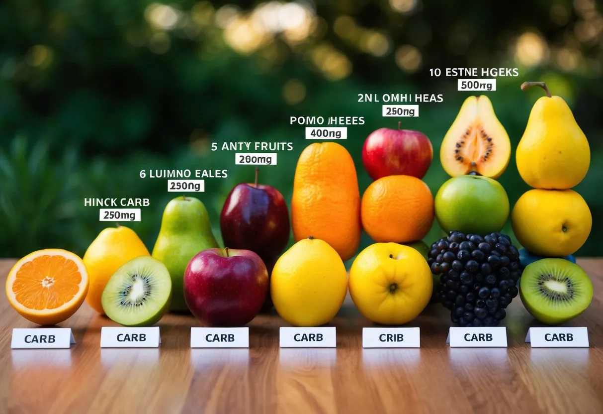Low-Carb Fruits Ranked from Lowest to Highest Carbs: A Comprehensive List of 10 Choices 15 Combine with a Low-Carb Fruits ranked from low to high